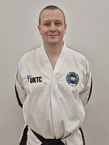 Taekwon-do instructor Master Brian Leckie